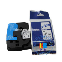Fita cassetes compatível TZ-231 12mm fita etiqueta de impressora